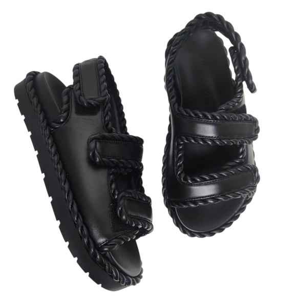 BOTTEGA VENETA Jack Sling Back Flat Sandals - Picture 6 of 16